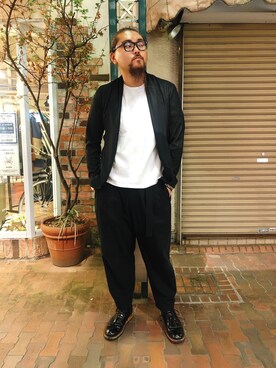 胸毛王子さん(メンズ・182cm)の秋コーディネート