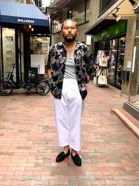 胸毛王子さん(メンズ・182cm)の夏コーディネート