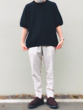 「GLOBAL WORK（グローバルワーク）のアイテム（腕時計）」を使った、かぞぞう☺︎🐘さん（メンズ・168cm）の春コーディネート
