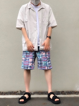 かぞぞう☺︎🐘さん(メンズ・168cm)の夏コーディネート