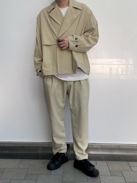 「424 CLOTHING（フォートゥーフォー クロージング）のアイテム」を使った、pt_menさん（メンズ・170cm）の春コーディネート