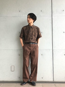 「熊本」｜EZAKIさん（メンズ・173cm）の夏コーディネート