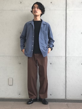 「熊本」｜EZAKIさん（メンズ・173cm）の夏コーディネート