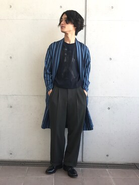 EZAKIさん（メンズ・173cm）の秋コーディネート