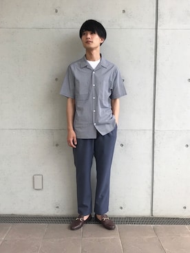 EZAKIさん（メンズ・173cm）の春コーディネート