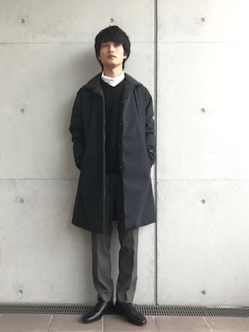EZAKIさん（メンズ・173cm）の冬コーディネート