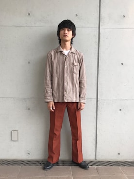 「熊本」｜EZAKIさん（メンズ・173cm）の春コーディネート