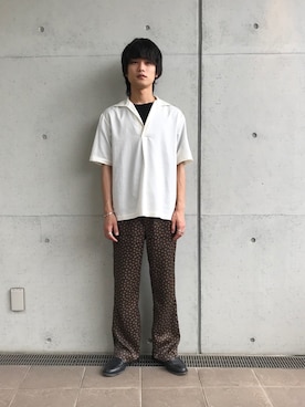 「熊本」｜EZAKIさん（メンズ・173cm）の春コーディネート