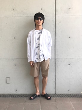 「熊本」｜EZAKIさん（メンズ・173cm）の夏コーディネート