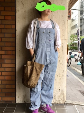 「BIG SMITH（ビッグスミス）のアイテム」を使った、cava_oui!さん（レディース・167cm）の秋コーディネート
