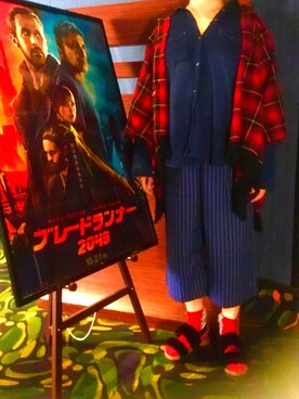 「SFW（エスエフダブリュー）のアイテム（サンダル）」を使った、cava_oui!さん（レディース・167cm）の秋コーディネート
