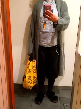 「SFW（エスエフダブリュー）のアイテム（サンダル）」を使った、cava_oui!さん（レディース・167cm）の秋コーディネート