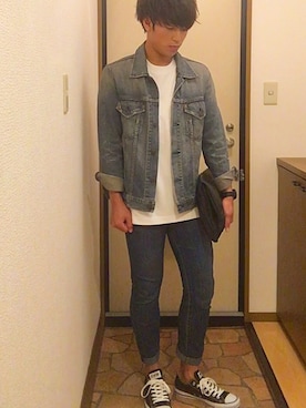 しんすけさん（メンズ・170cm）の秋コーディネート