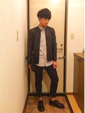 しんすけさん（メンズ・170cm）の秋コーディネート