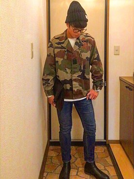 しんすけさん（メンズ・170cm）の秋コーディネート