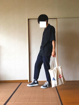 マッキーさん(メンズ・172cm)の夏コーディネート