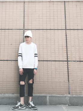 「iT（イット）のアイテム」を使った、Kingさん（メンズ・181cm）の春コーディネート