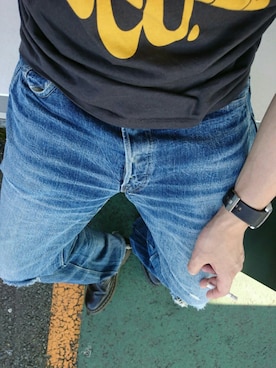 「ヒゲ」｜nさん（メンズ・170cm・20代）の夏コーディネート