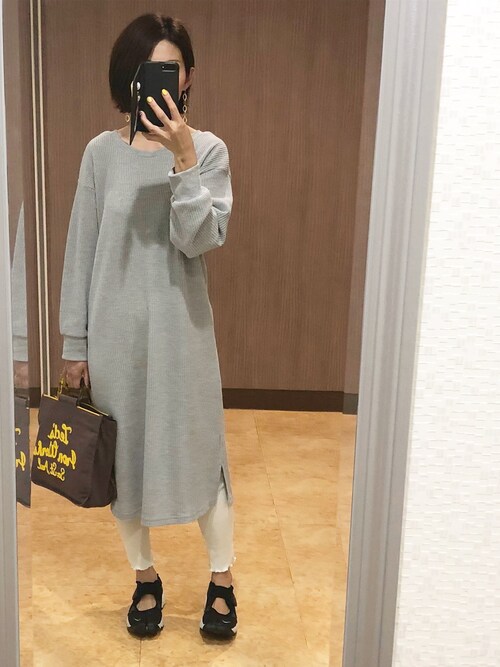 ふくしふく しまむらのワンピースを使ったコーディネート Wear