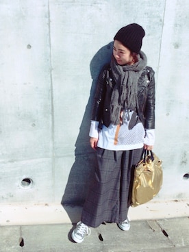 みょん／ALAND STAFFさん（レディース・163cm）の秋コーディネート