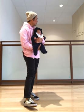 「GAP（ギャップ）のアイテム（オールインワン・サロペット）」を使った、seiさん（メンズ・172cm）の冬コーディネート