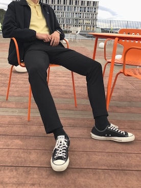 EARTHさん（メンズ・187cm）の冬コーディネート