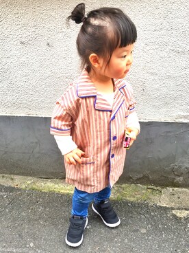 MICHIKAさん（キッズ・90cm）の春コーディネート