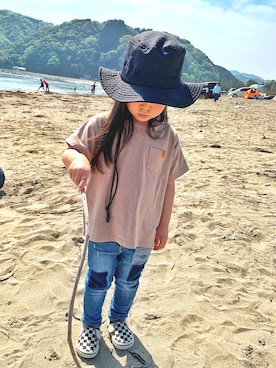 MICHIKAさん（キッズ・90cm）の春コーディネート