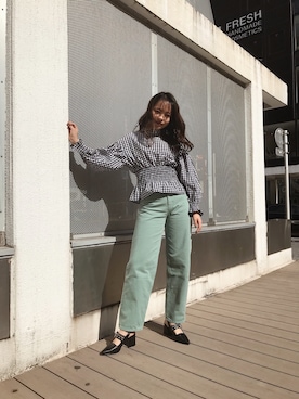 remi  suzukiさん（レディース・157cm）の冬コーディネート