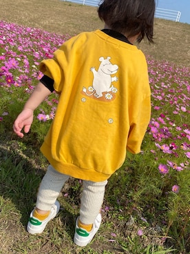 「アイテム（ポロシャツ）」を使った、yuuさん（キッズ・110cm）の秋コーディネート