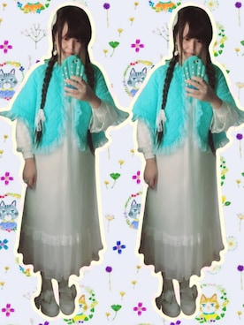 「VINTAGE（ヴィンテージ）のアイテム（アンサンブル）」を使った、momiboboさん（レディース・163cm）の秋コーディネート