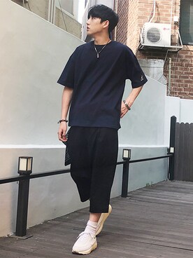 「BASQUE magenta（バスクマゼンタ）のアイテム」を使った、basquemagentaさん（メンズ・180cm）の春コーディネート