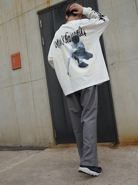 「Mark Gonzales（マーク・ゴンザレス）のアイテム」を使った、-さん（メンズ・179cm）の秋コーディネート