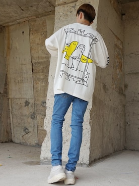 「Mark Gonzales（マーク・ゴンザレス）のアイテム」を使った、-さん（メンズ・179cm）の秋コーディネート