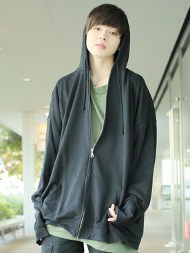 「BASQUE magenta（バスクマゼンタ）のアイテム」を使った、basquemagentaさん（メンズ・180cm）の秋コーディネート