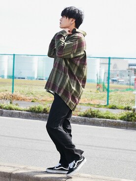 「BASQUE magenta（バスクマゼンタ）のアイテム」を使った、basquemagentaさん（メンズ・181cm）の春コーディネート