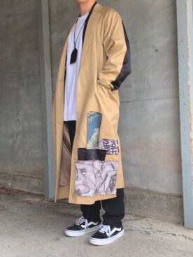 MIHARAYASUHIROのチェスターコートを使った人気ファッション