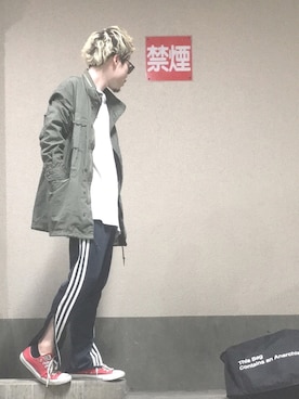 「M65」｜S.c.o.さん（メンズ・170cm）の春コーディネート