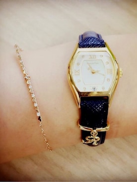 Samantha Tiara（サマンサティアラ）の「コスモスモチーフブレスレット
