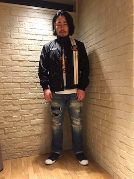 hashikenさん（メンズ・172cm）の春コーディネート