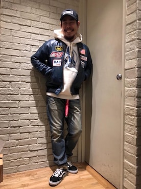 hashikenさん（メンズ・172cm）の冬コーディネート