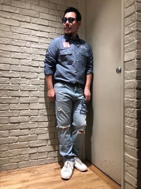 hashikenさん（メンズ・172cm）の夏コーディネート