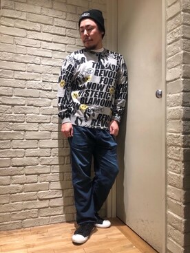 hashikenさんの（HYSTERIC GLAMOUR | ヒステリックグラマー）を使ったコーディネート