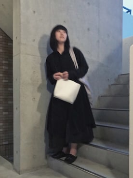 「Kagari Yusuke（カガリユウスケ）のアイテム」を使った、marikoさん（レディース・158cm）の秋コーディネート