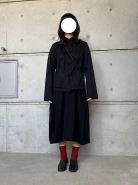 「Kagari Yusuke（カガリユウスケ）のアイテム」を使った、marikoさん（レディース・158cm）の冬コーディネート