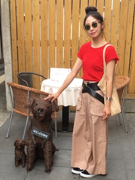 AI ♡さん(レディース・162cm)の夏コーディネート