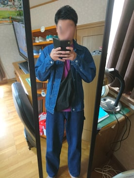 「アイテム（スリッポン）」を使った、D-1さん（メンズ・173cm・20代）の春コーディネート