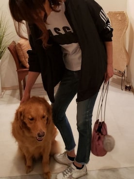 「Mulet（ミューレ）のアイテム」を使った、真の青さん（レディース・170cm）の秋コーディネート