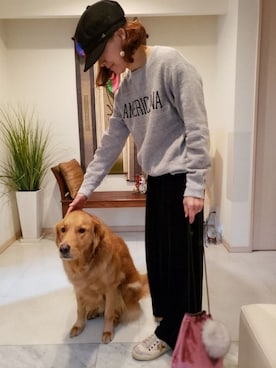 「Mulet（ミューレ）のアイテム」を使った、真の青さん（レディース・170cm）の秋コーディネート