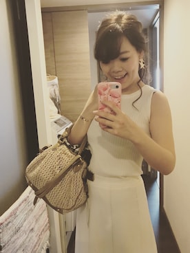 「アイテム（スマホケース/カバー）」を使った、Risa Kaihoさん（レディース・157cm・30代）の夏コーディネート